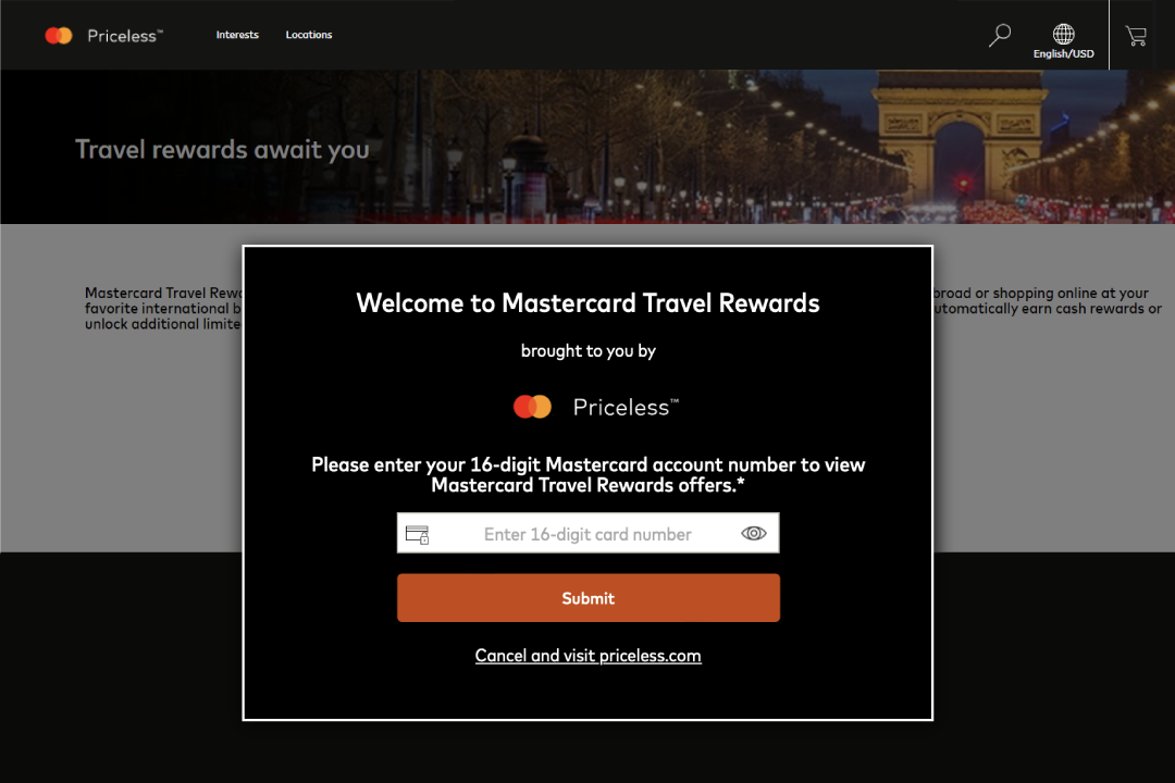 Mastercard Rewards Program Programi Premium i Udhëtimit Mastercard