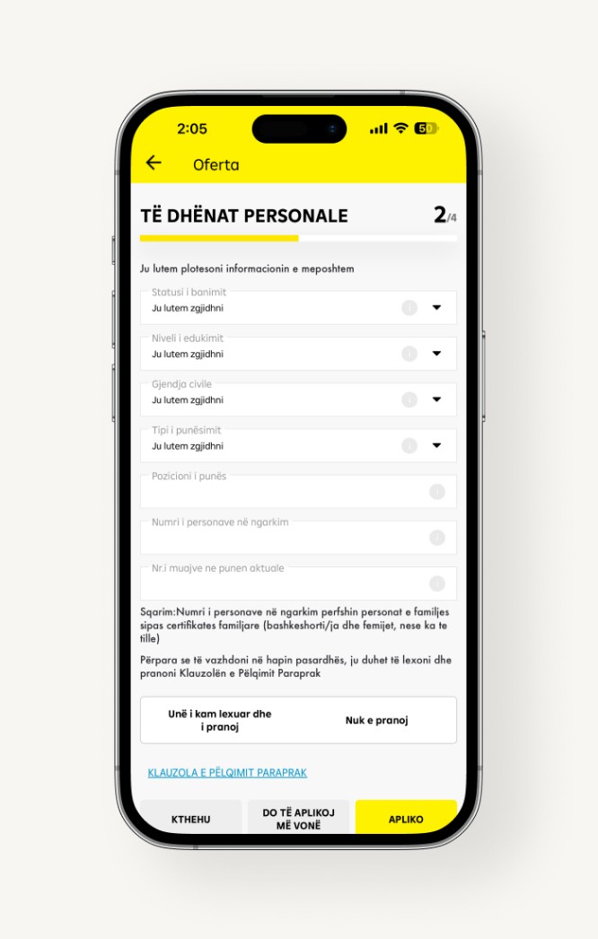 Si te aplikosh per karte krediti nga Raiffeisen ON