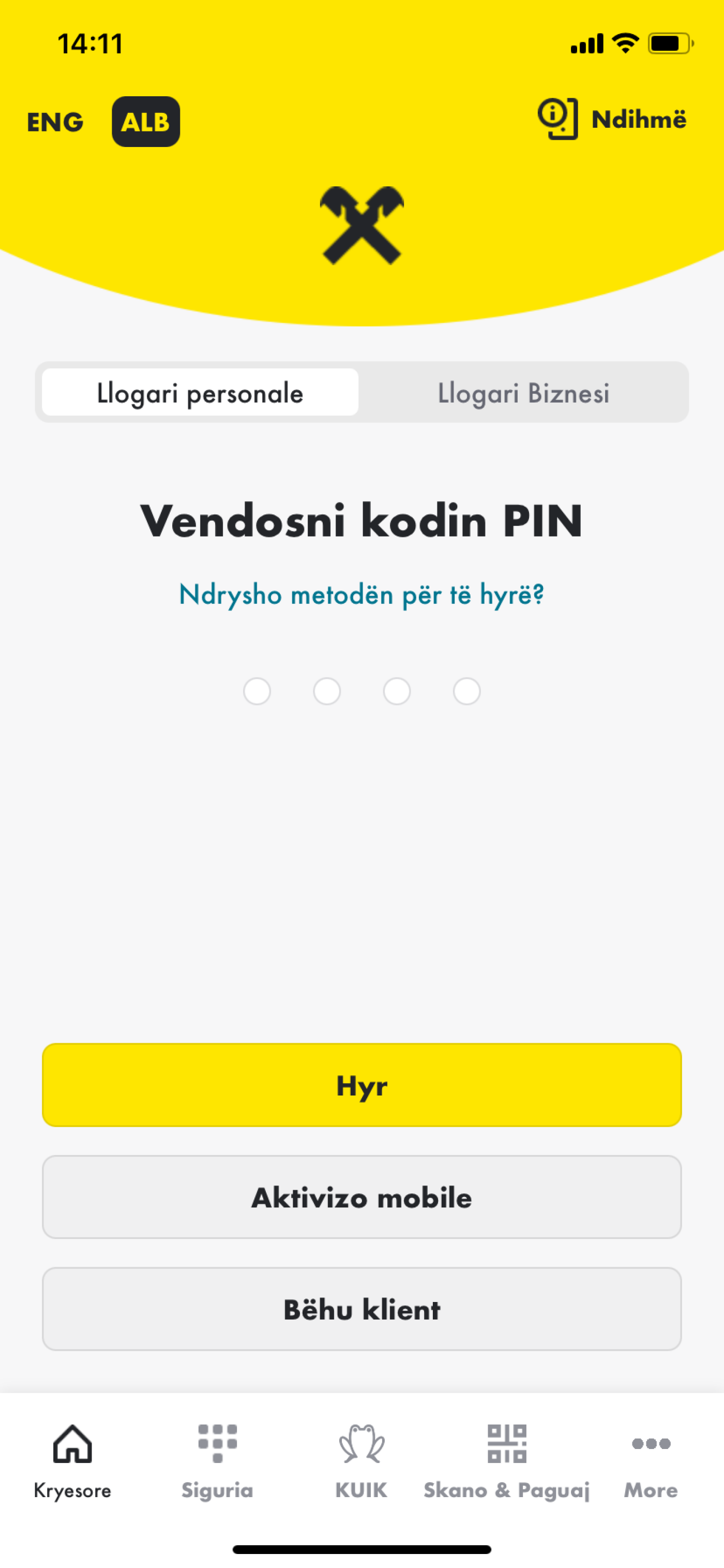 Si te aksesojme raiffeisen on